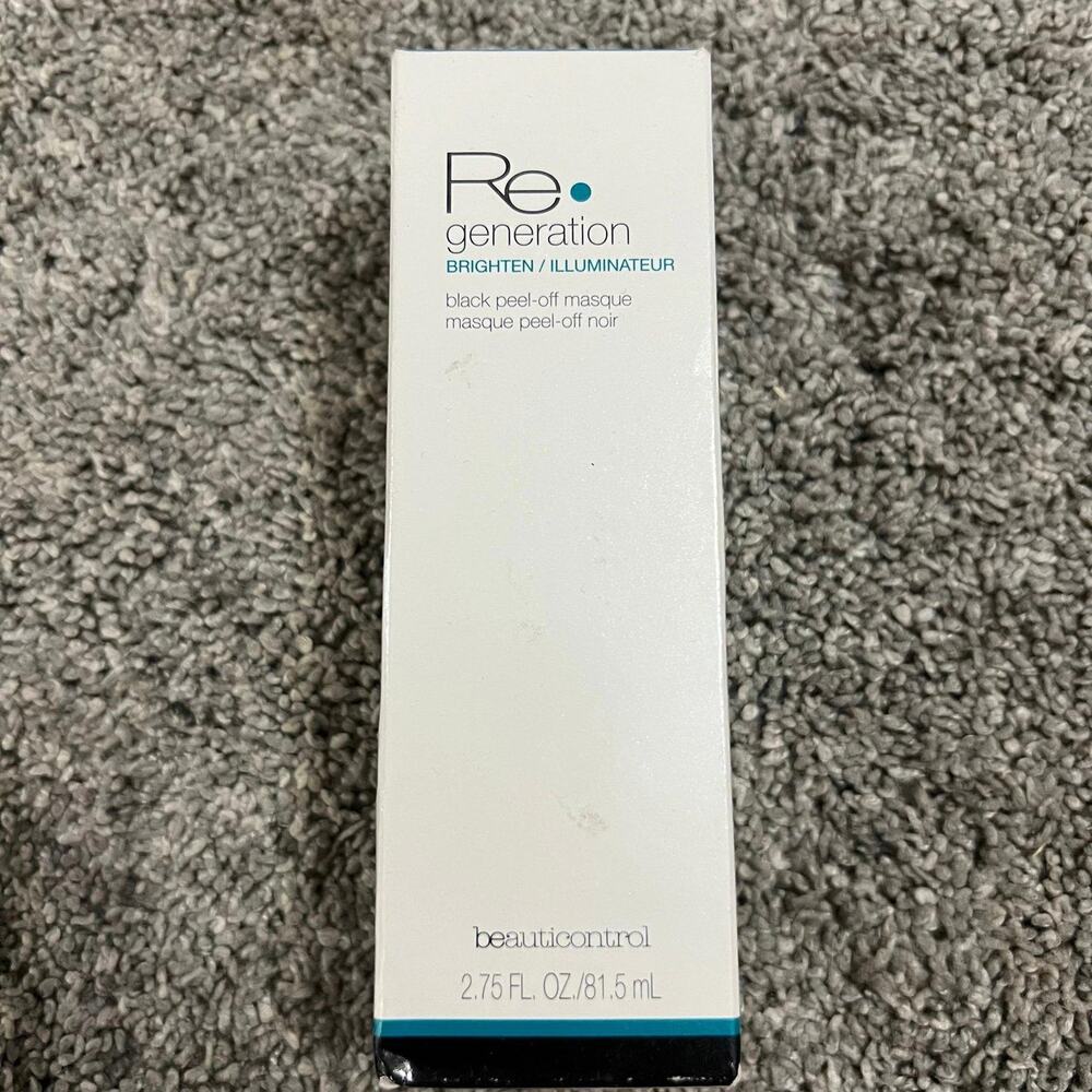 Beauticontrol Re Generation Black Peel Off Mask NEW